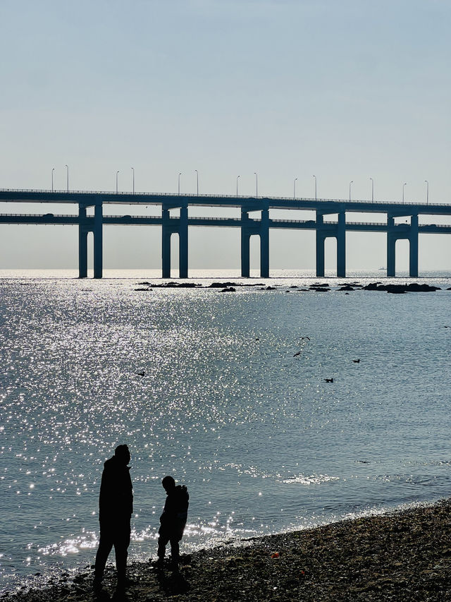 🇨🇳 여유롭게 산책하기 좋은 대련의 해양공원 흑석초 공원