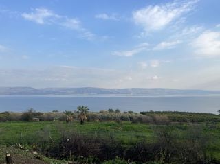 Sea of ​​Galilee, as wide as the sea