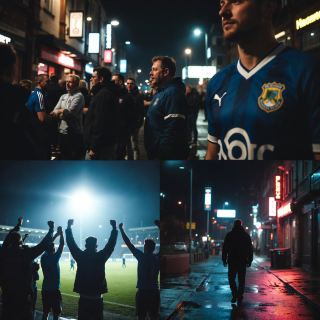 試合の日にぴったりの最高の場所。