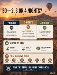 Cappadocia: 2 Nights or 3 Nights?