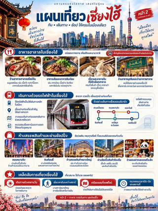 🇨🇳✨ 3-Day, 2-Night Shanghai Itinerary: Explore both the old and new city!