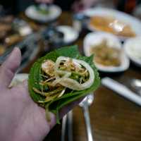 여행가는달 강원도 홍천 맛집 양지말 화로구이