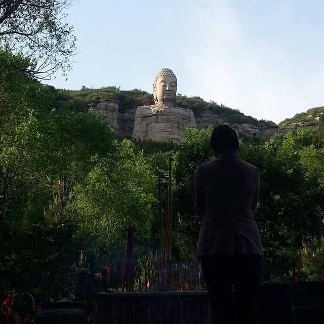 Majestic Big Buddha Statue 🪷
