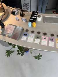 韓国【龍山区】水色×白がとってもかわいいおしゃれカフェ🩵🤍