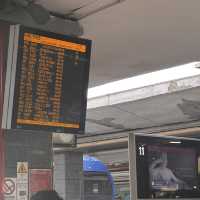 A train ride across Italy!