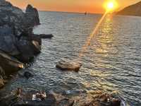 The beach of the portovenere
