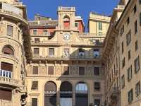 Genova downtown half day walking itinerary