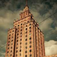 The Latvian Academy of Sciences — Riga’s “Stalin’s Birthday Cake” 🎂🏙️