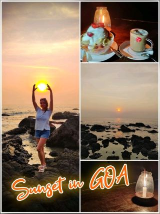 ゴアの夕日：毎日欠かせない最も大切な儀式。