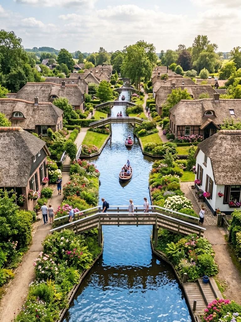The Venice of the North: Giethoorn, Netherlands 🇳🇱🛶 | Trip.com