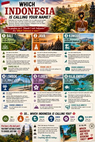 🇮🇩 🌺Which Indonesia Is Calling Your Name?🌴