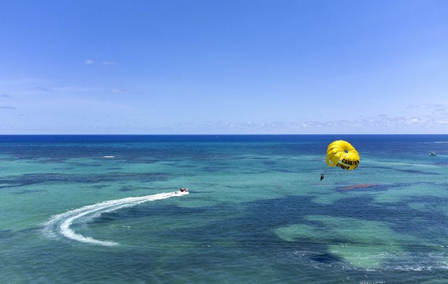 Punta Cana, paradise for water sports enthusiasts.