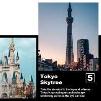 5 Best Attractions in Tokyo