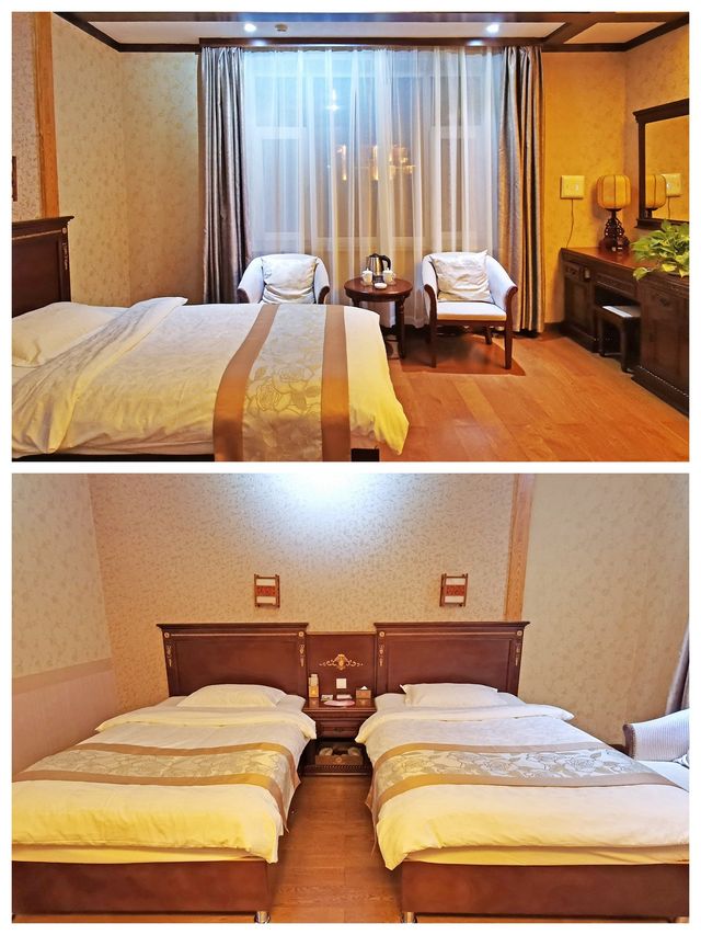 長白山露水河，住小木屋別墅，品東北風味美食
