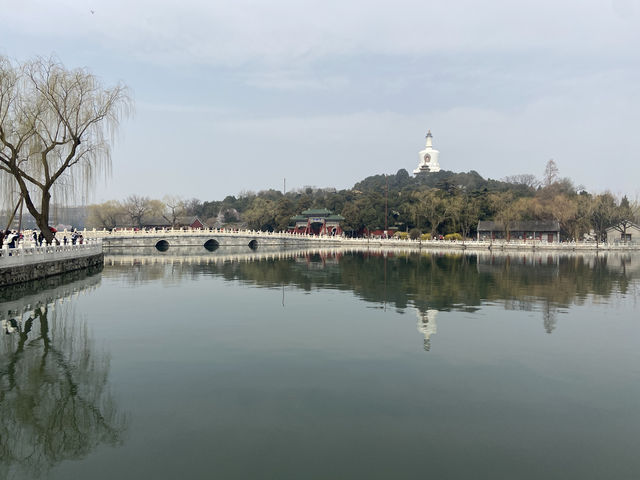 春暖花開，北京北海公園打卡勝地