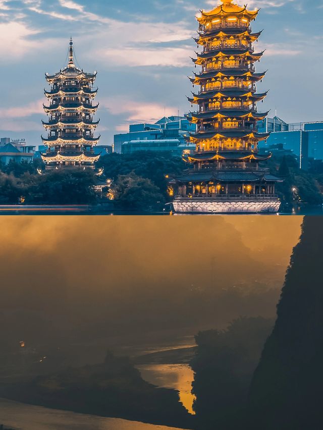 桂林山水甲天下，閉著眼睛拍都是好看的！