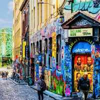 Melbourne central City walk.
