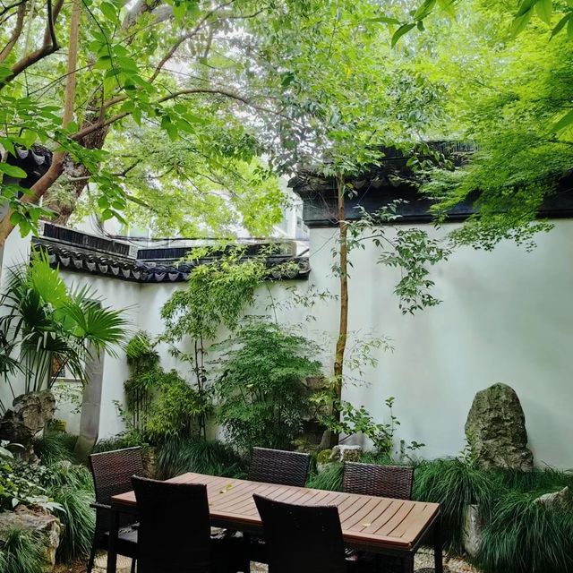 蘇州！園林酒店！對這家酒店的好感度up。