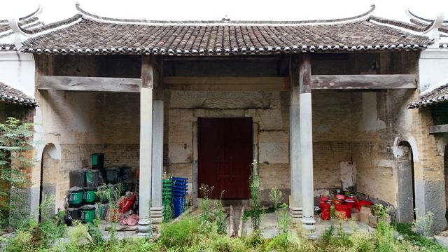 廣西富川留家灣村楊氏宗祠。