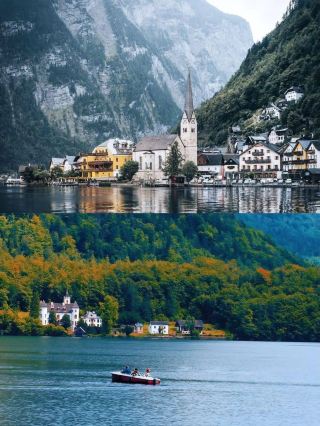 It's so beautiful! I want to stay in Austria. 