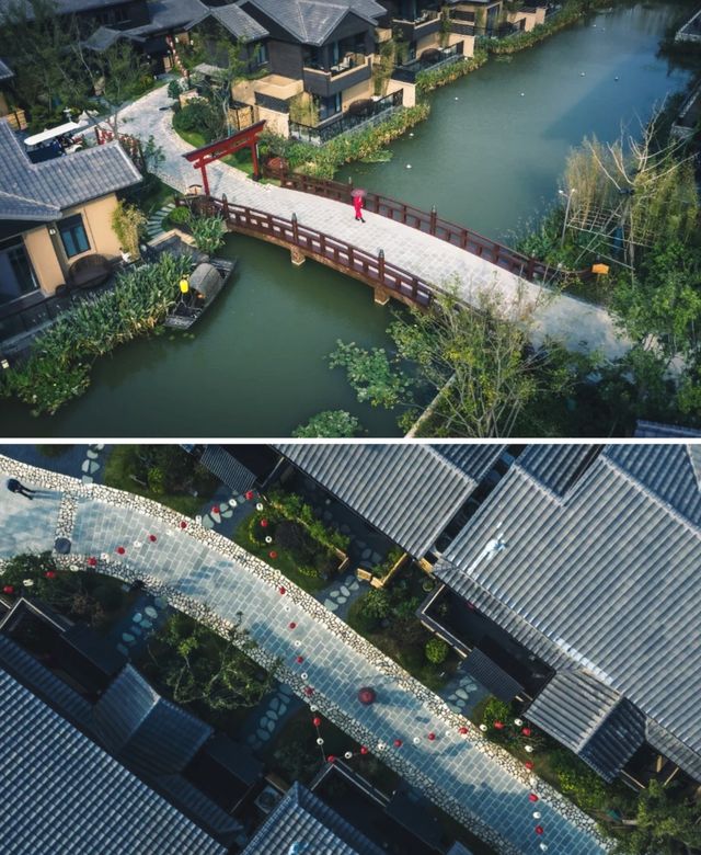 宛如住進「虹夕諾雅」！江浙滬濱海真溫泉酒店。