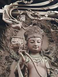綿陽聖水寺石雕，刀筆之下神韵天成。