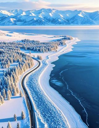 It's not that Iceland is unaffordable, it's that Sayram Lake is more cost-effective!