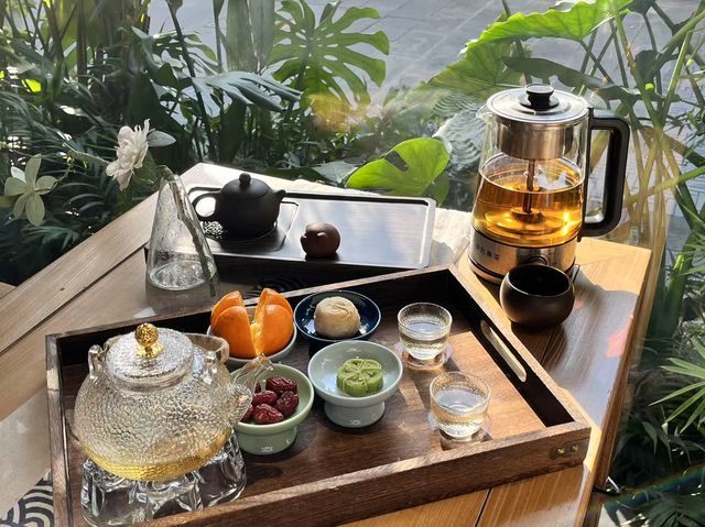眉山水街打卡酒店嘅一日