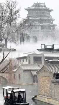 雪中的水墨江南，更勝蘇杭之美！