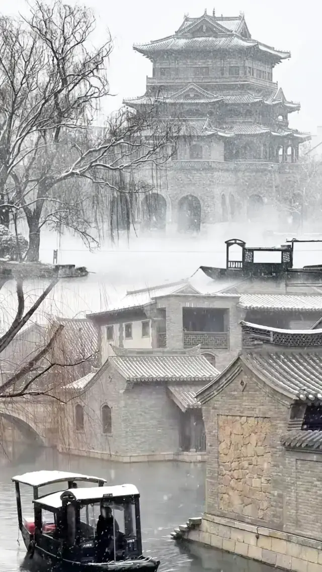 The snow-covered Jiangnan is even more beautiful than Suzhou and Hangzhou!