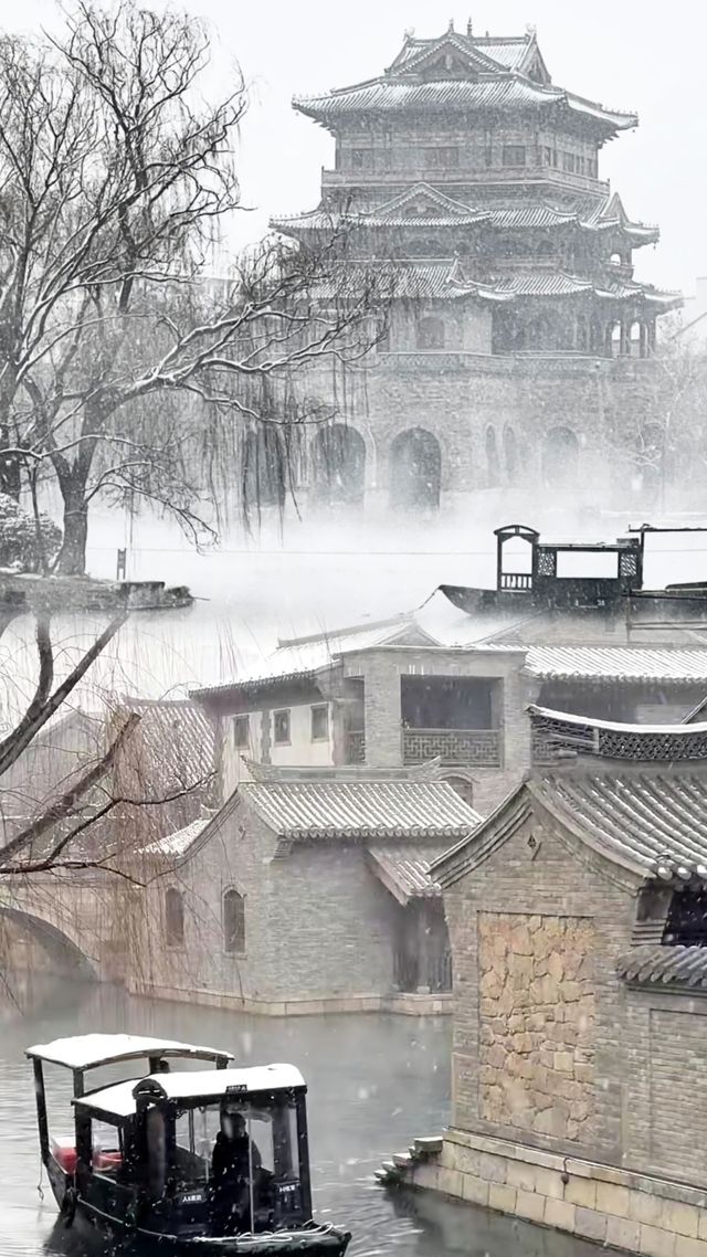 雪中的水墨江南，更勝蘇杭之美！