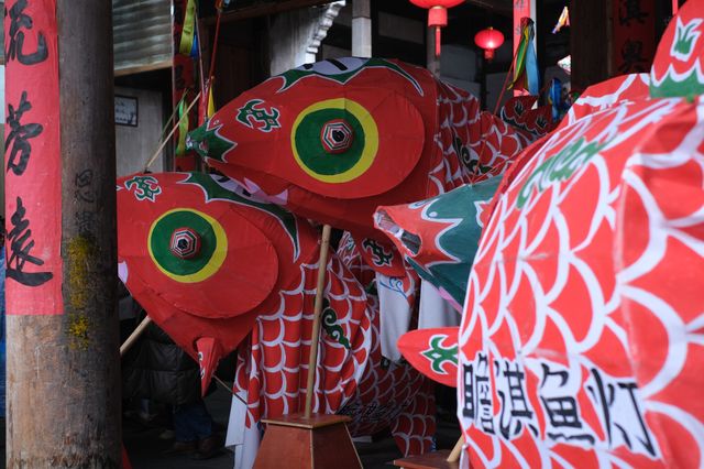 安徽｜歙縣瞻淇魚燈火了