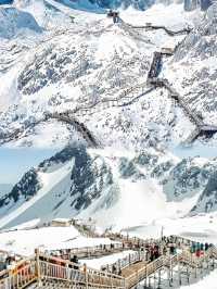 麗江古城：玉龍雪山：香格里拉！