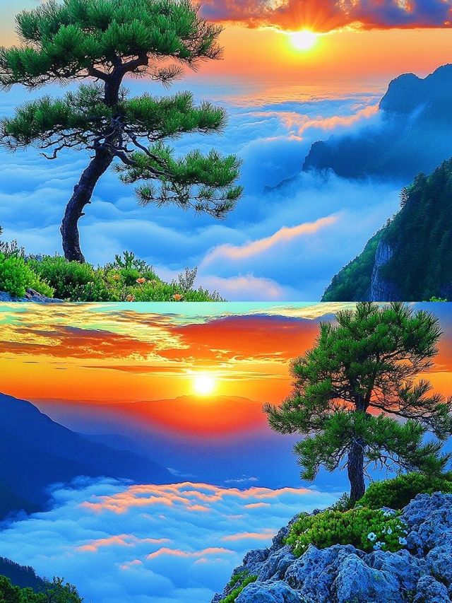 登上天梯：在黃山之巔觸摸銀河
