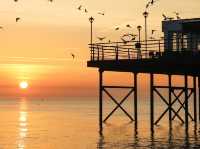 The UK’s Most Stunning Sunset Is At Cleethorpes Beach