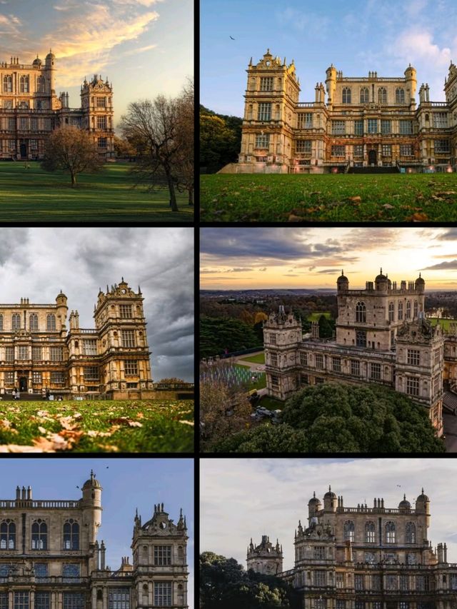Wollaton  Hall in Nottingham Gardens and Deer Park🌼❤️