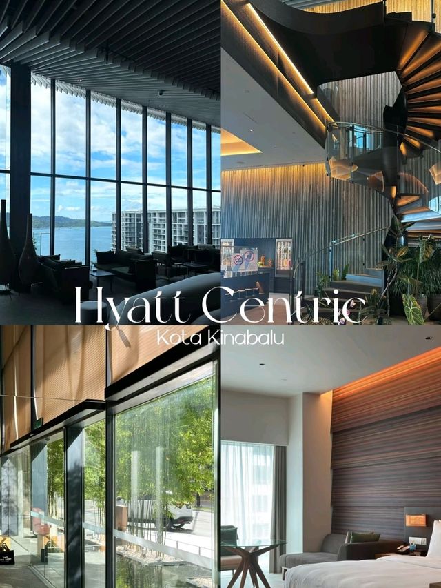 Kota Kinabalu Hyatt Centric has a Beatiful Vibe😍❤️