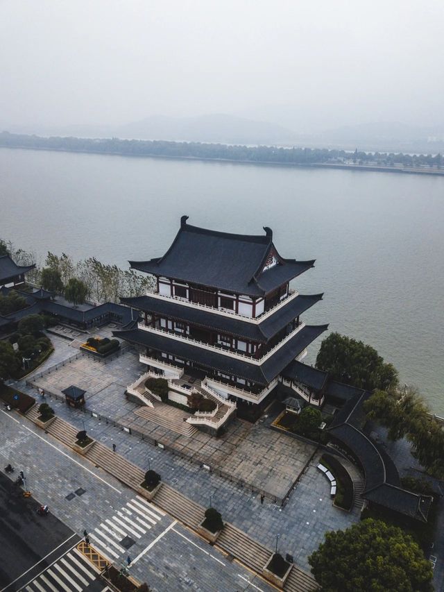 長沙杜甫江閣 來這裡看湘江最美日落