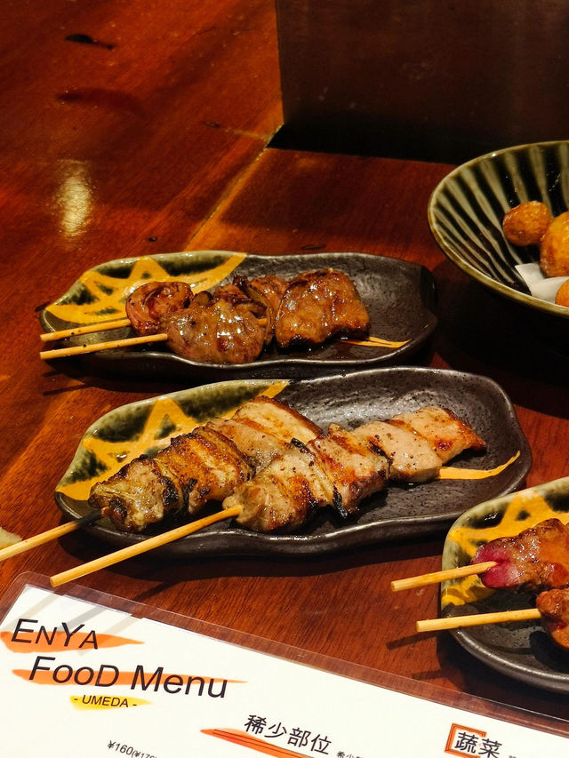 大阪梅田必藏！隱藏版燒鳥屋「ENYA」三刷不膩🔥