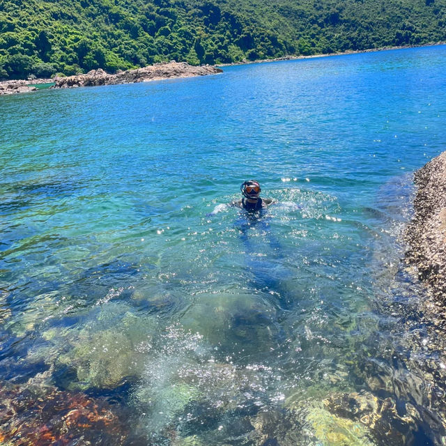🌊西貢橋咀洲｜30蚊玩足一日！碼頭設施齊全+天使之路靚到癲