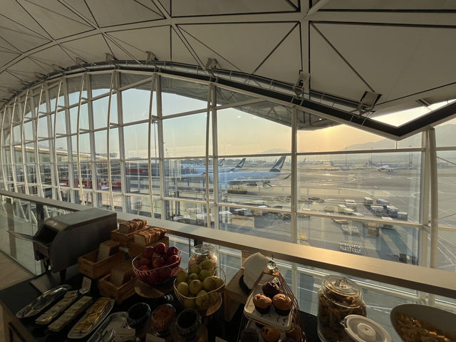 【Chase Sapphire Lounge HKG打卡！北美候機室被碾壓啦✨】  羊毛君今次在香港機