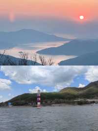 吉林松花湖位於吉林省吉林市豐滿區
