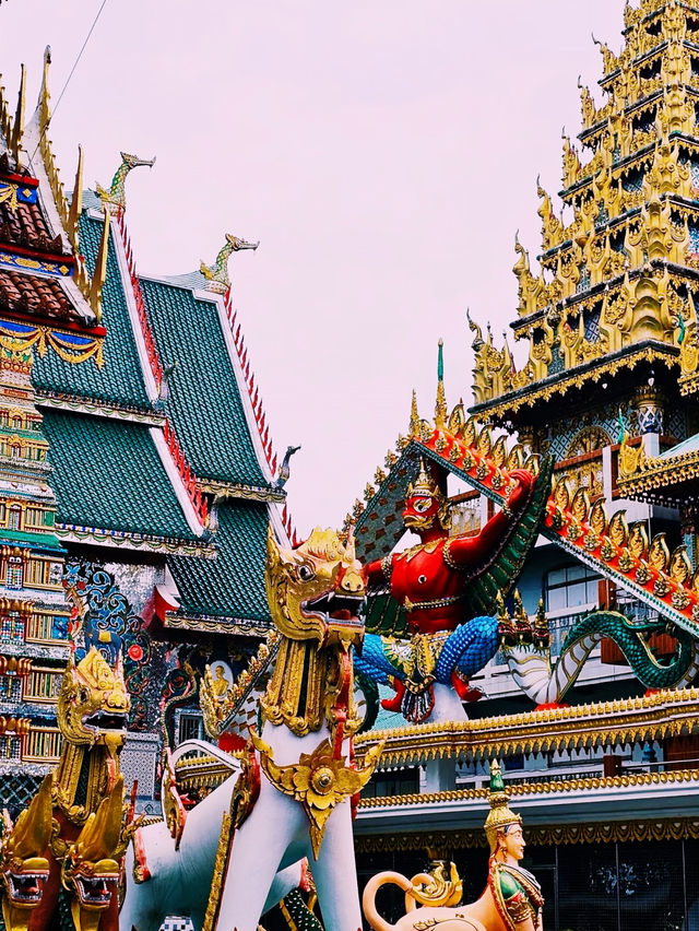 *【バンコクの秘宝：クンチャン寺の静寂の世界へ】**  
