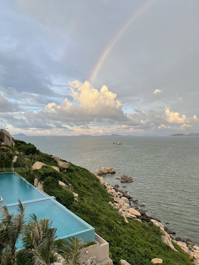 海邊Staycation.深圳1.5小時躲進島裡躺平睇海