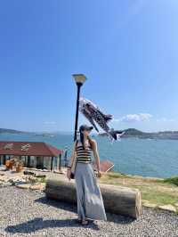 威海旅遊寶藏拍照打卡點同貝殼沙灘🩵