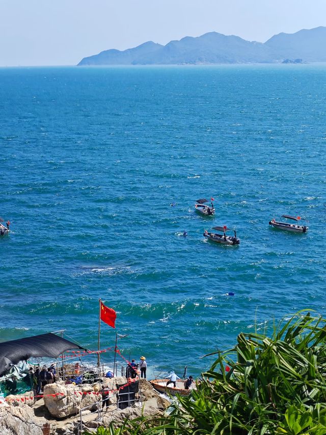 「中國最美海岸線！深圳天文台徒步，承包整片玻璃海！」
