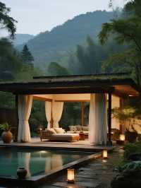 安吉親子遊!竹林私湯民宿帶娃泡出暖冬幸福感