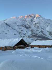 雪落人間，把世界裹成純白童話