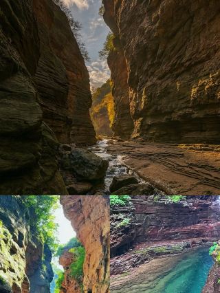 Explore the 1.2 Billion-Year-Old Geological Wonder of Zhongyuan Hongyanzhang Valley!