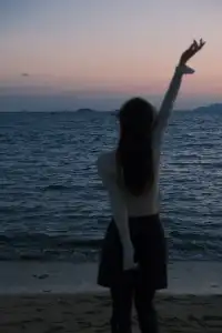 一定要來青島看一次日落!付位置